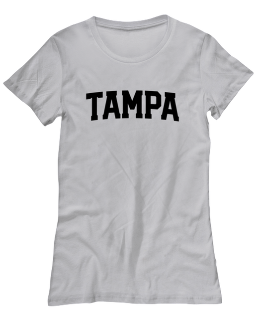 Tampa Florida Moving Away Womens T Shirt Unique Woman Tshirt Cute Tee