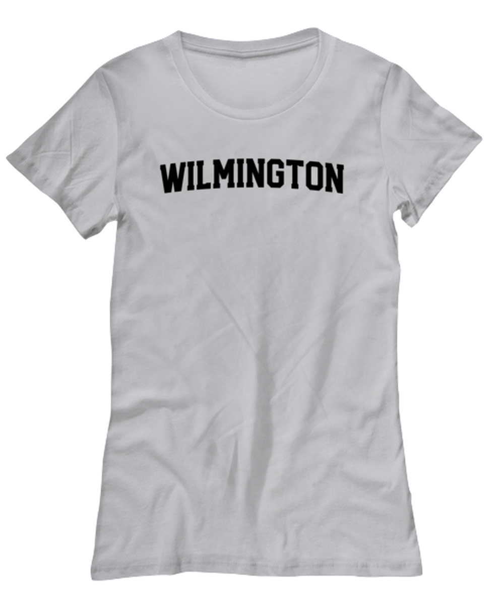 Wilmington North Carolina NC Moving Away Womens T Shirt Unique Woman Tshirt Cute Tee