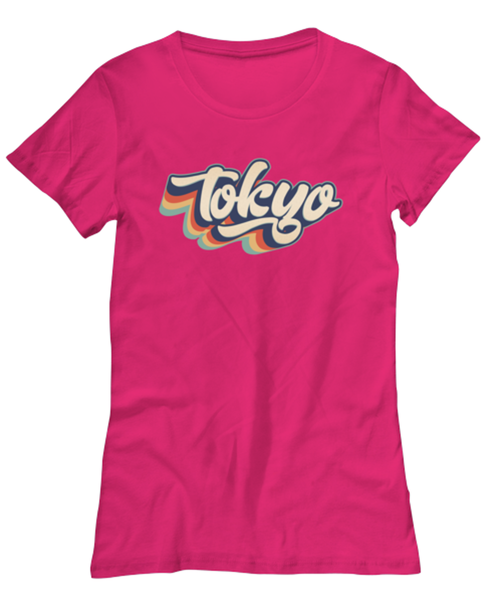 Tokyo Japan Lover Moving Away Japanese Anime Womens T Shirt Unique Woman Tshirt Cute Tee