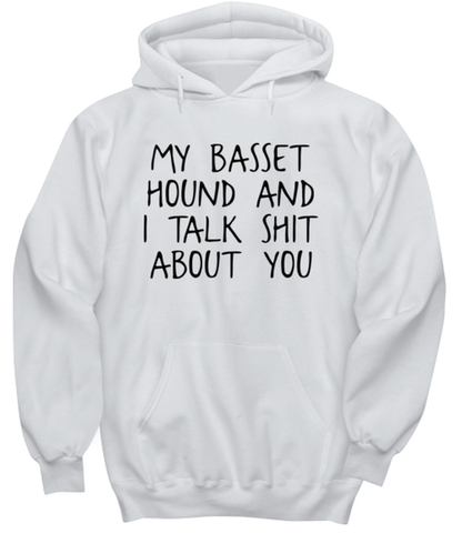 Basset Hound Hoodie Shirt Unique Cute Hooded Tshirt Sweatshirt