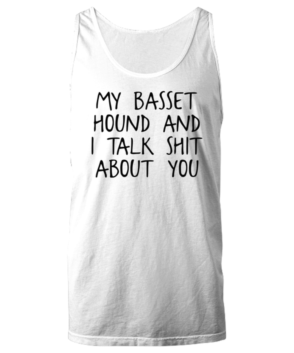 Basset Hound Unisex Tank Shirt Unique Cute Tshirt