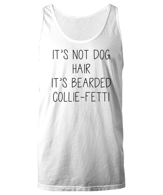 Bearded Collie Unisex Tank Shirt Unique Cute Tshirt