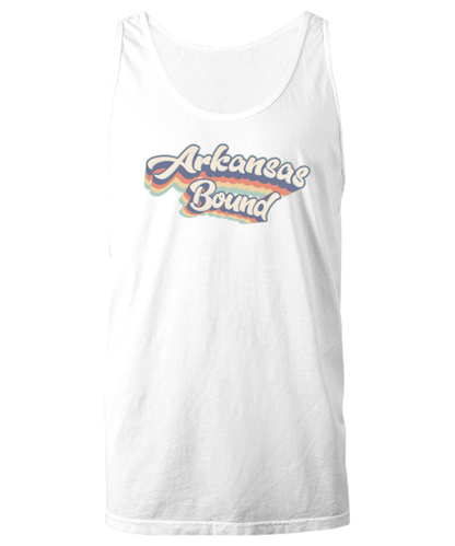 Moving to Arkansas Retro 70s Unisex Tank Shirt Unique Cute Tshirt