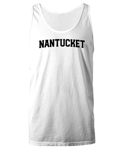 Nantucket Massachusetts Moving Away Unisex Tank Shirt Unique Cute Tshirt