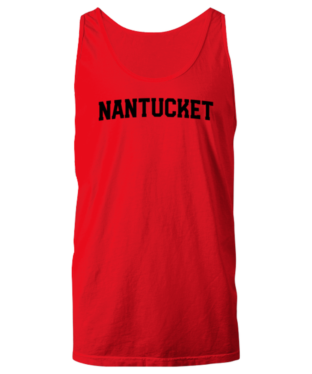 Nantucket Massachusetts Moving Away Unisex Tank Shirt Unique Cute Tshirt