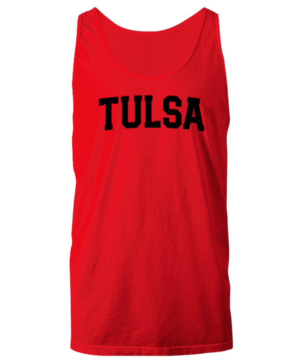 Tulsa Oklahoma Moving Away Unisex Tank Shirt Unique Cute Tshirt