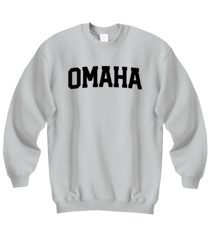 Omaha Nebraska Moving Away Unisex Sweatshirt Shirt Unique Cute Sweater Tshirt Jumper