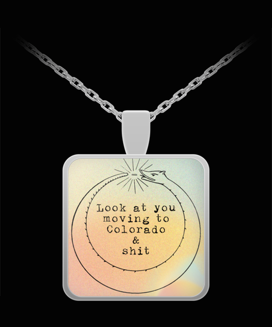 Moving to Colorado Pendant Necklace Jewelry Appreciation for Him Her