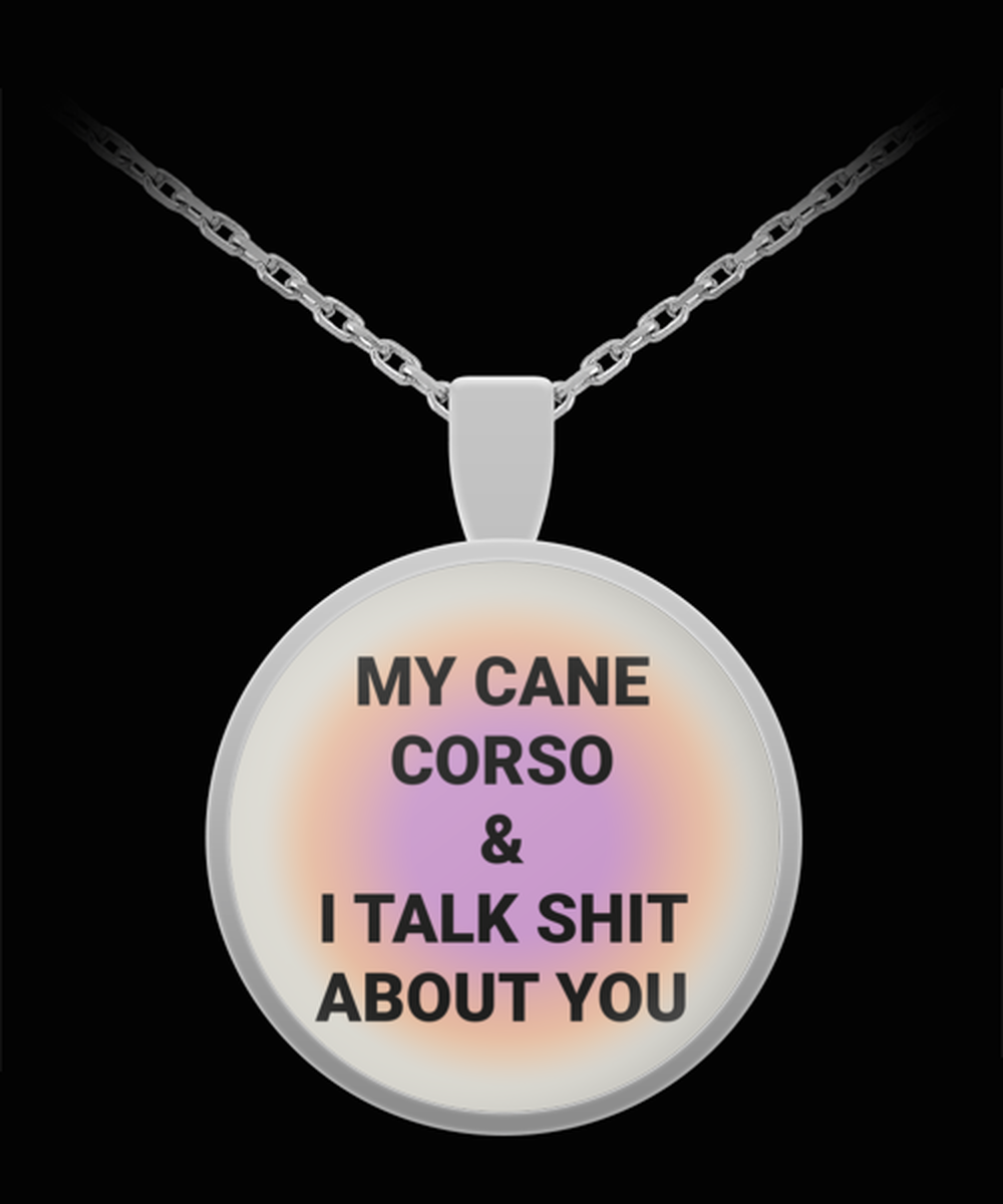 Cane Corso Owner Lover Mom Dad Pendant Necklace Jewelry Appreciation for Him Her