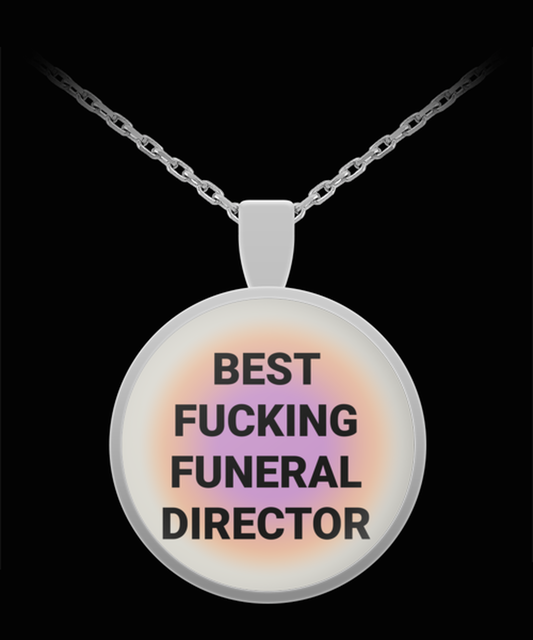 Funeral Director Pendant Necklace Jewelry Appreciation for Him Her