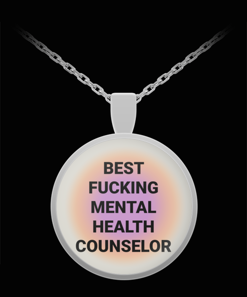 Mental Health Counselor Graduation Pendant Necklace Jewelry Appreciation for Him Her