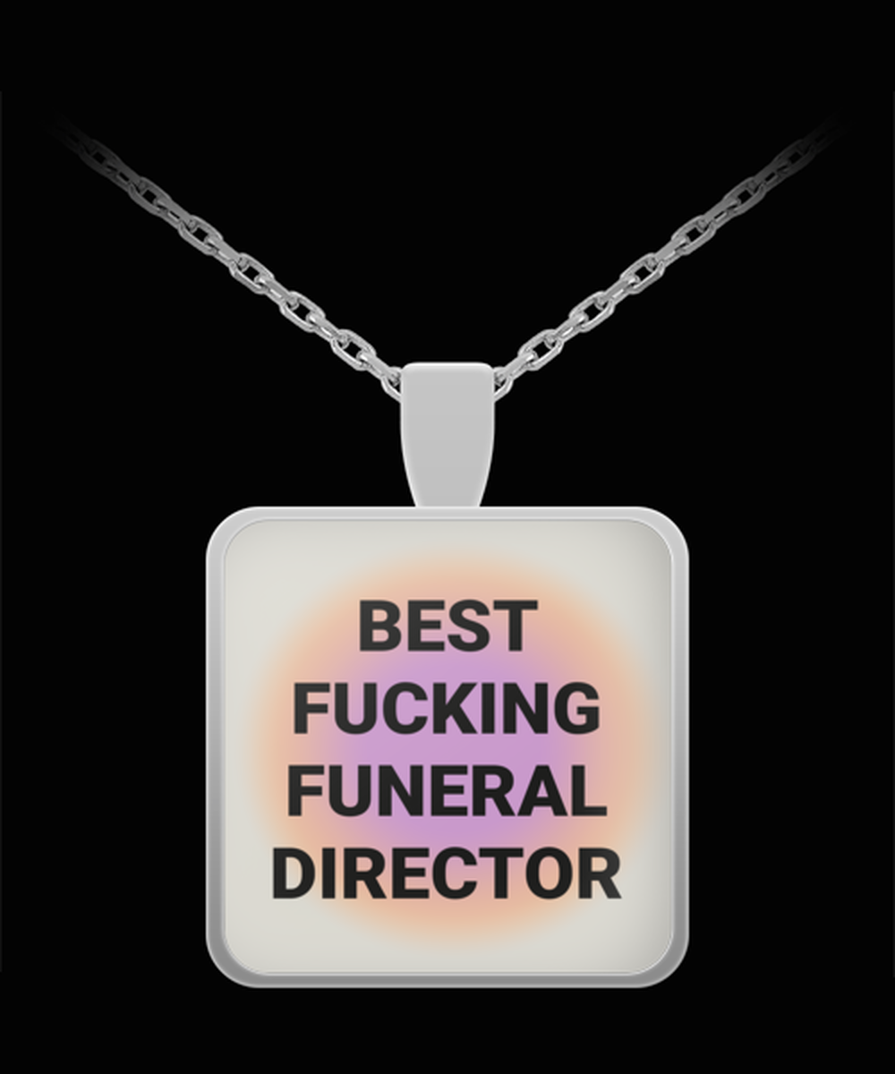 Funeral Director Pendant Necklace Jewelry Appreciation for Him Her