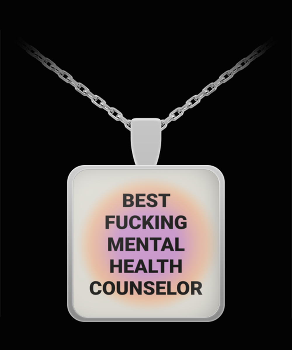 Mental Health Counselor Graduation Pendant Necklace Jewelry Appreciation for Him Her