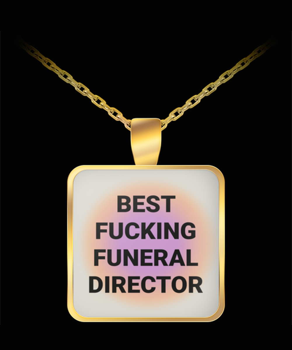 Funeral Director Pendant Necklace Jewelry Appreciation for Him Her