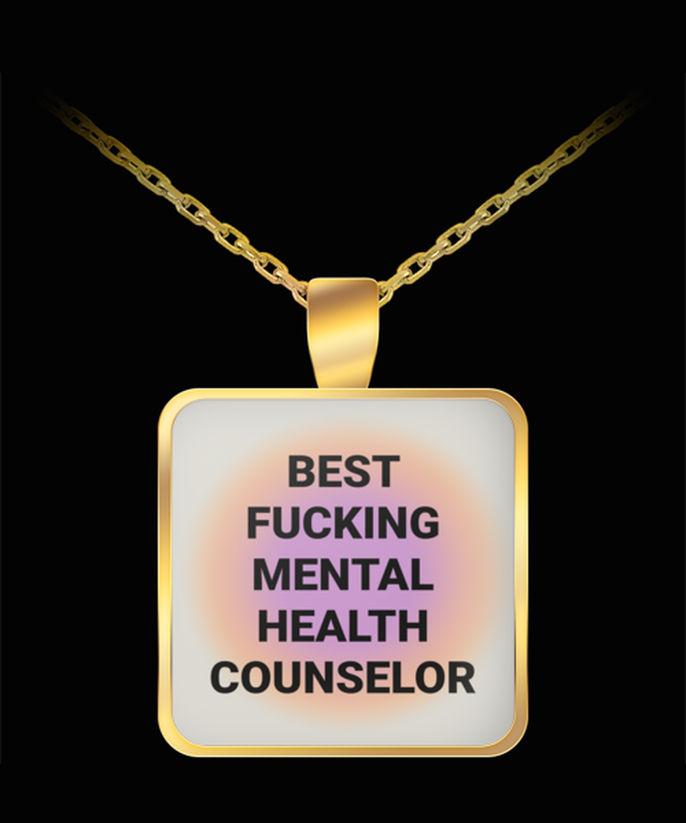 Mental Health Counselor Graduation Pendant Necklace Jewelry Appreciation for Him Her