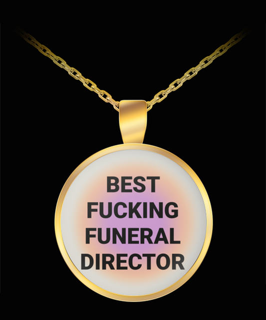 Funeral Director Pendant Necklace Jewelry Appreciation for Him Her