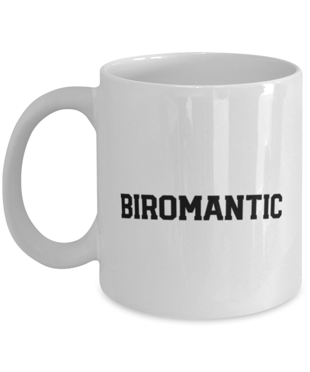 Biromantic Pride 70s Retro LGBT LGBTQ Coffee Mug Cute Unique Tea Cup