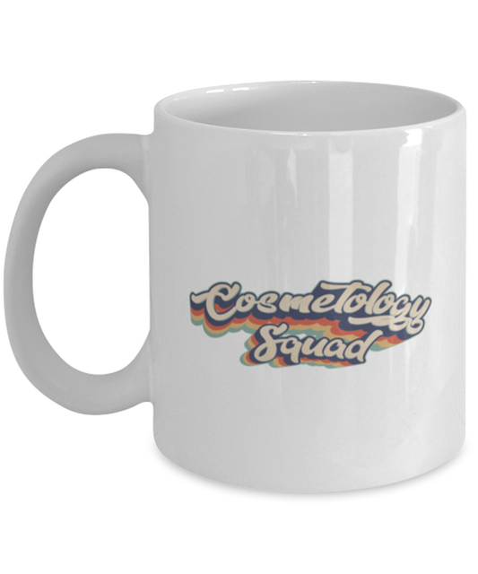 Cosmetology Cosmetologist Instructor Retro 70s Coffee Mug Cute Unique Tea Cup