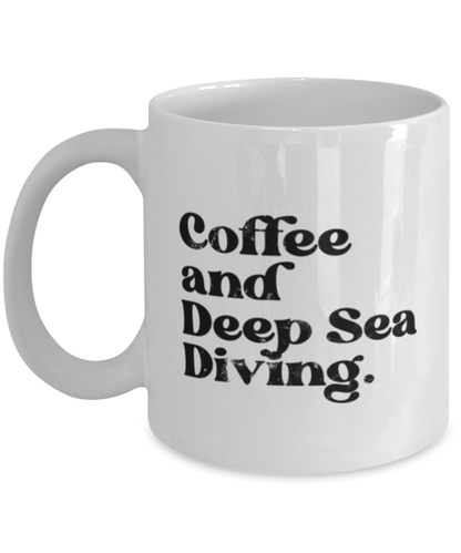 Deep Sea Diver Diving Dive Coffee Mug Cute Unique Tea Cup