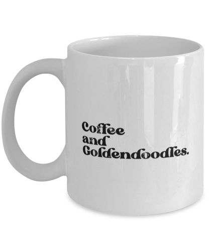 Goldendoodle Lover Mom Dad Golden Doodle Retriever Coffee Mug Cute Unique Tea Cup