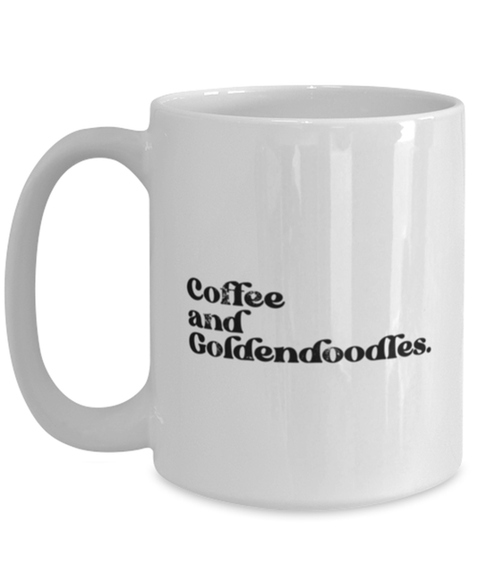 Goldendoodle Lover Mom Dad Golden Doodle Retriever Coffee Mug Cute Unique Tea Cup