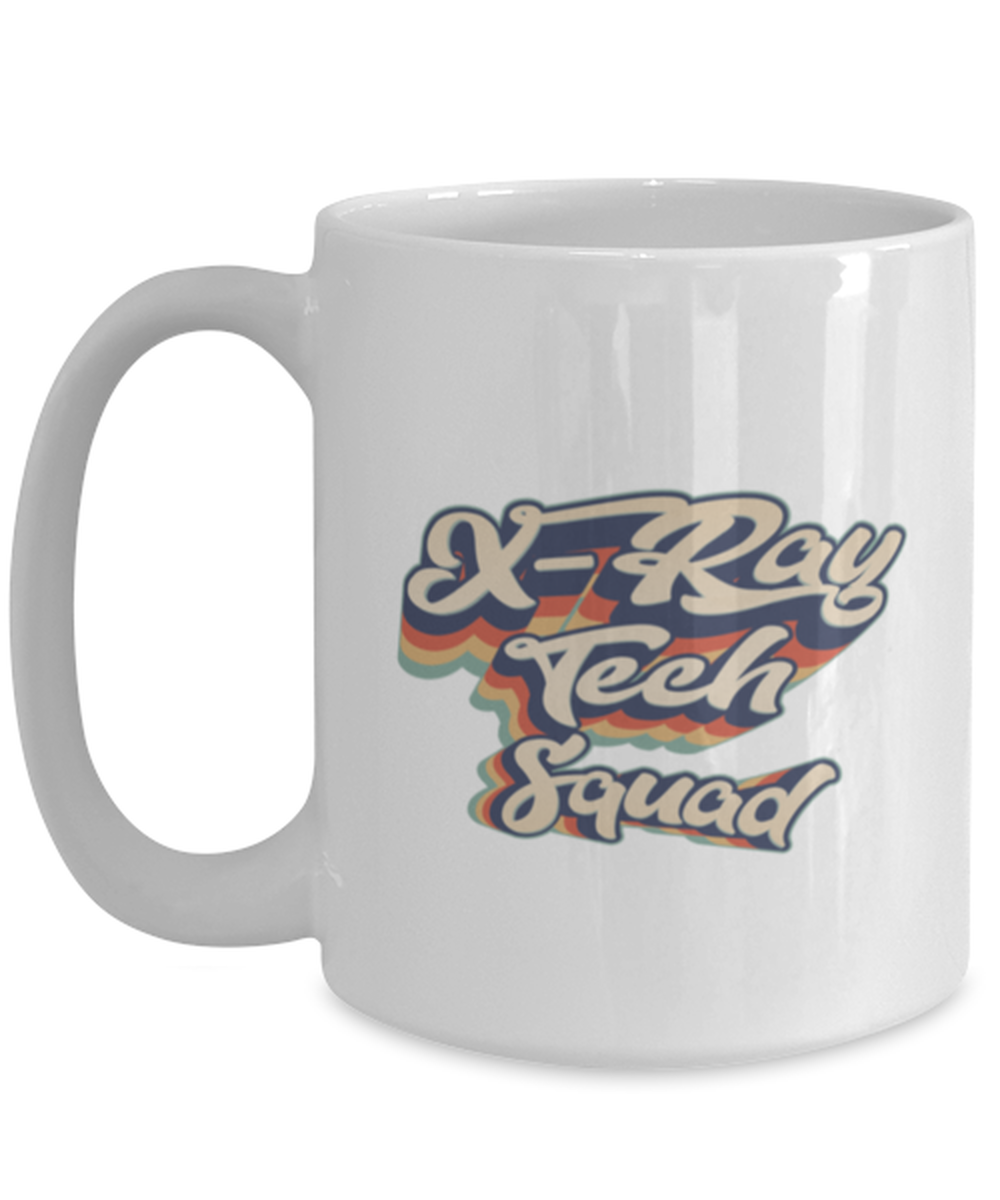 Radiologic Technologist Xray Tech X Ray Retro 70s  Coffee Mug Cute Unique Tea Cup