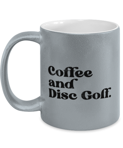 Disc Golf Frisbee Golfing Dad Coffee Mug Cute Unique Tea Cup