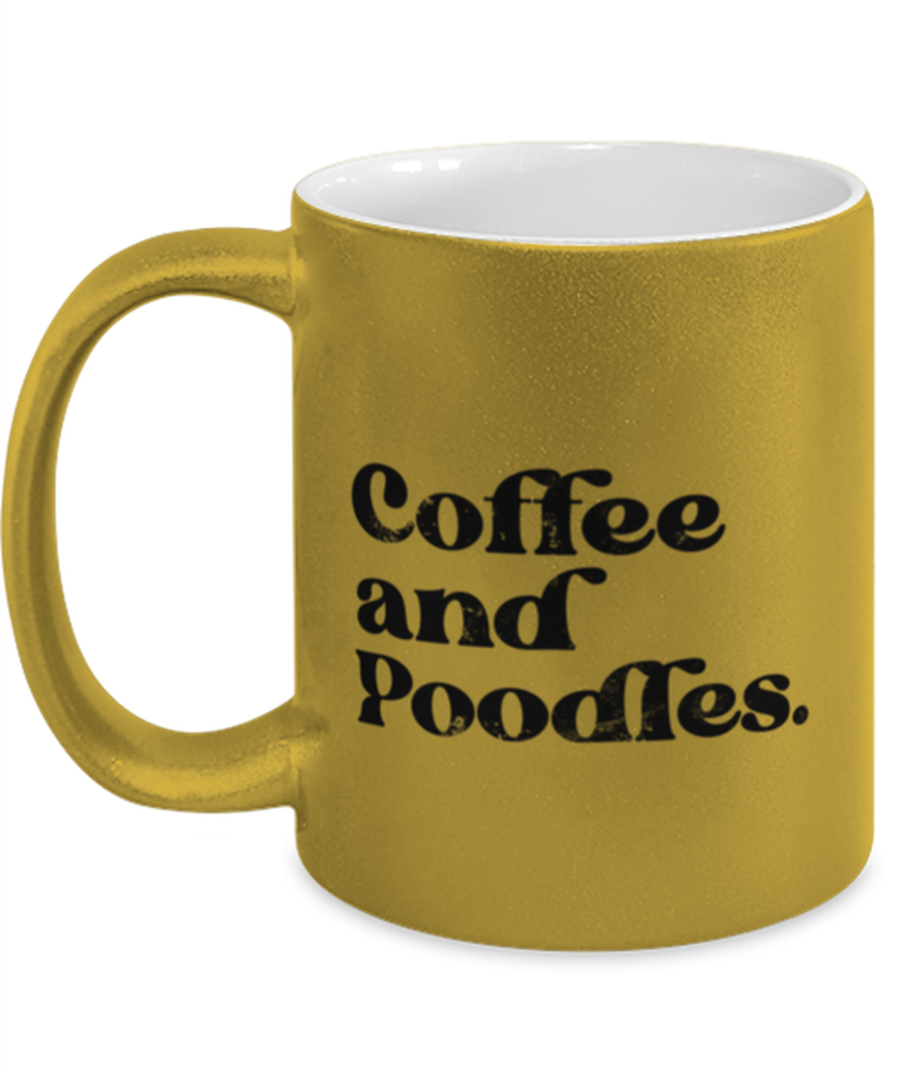 Poodle Lover Mom Dad Coffee Mug Cute Unique Tea Cup