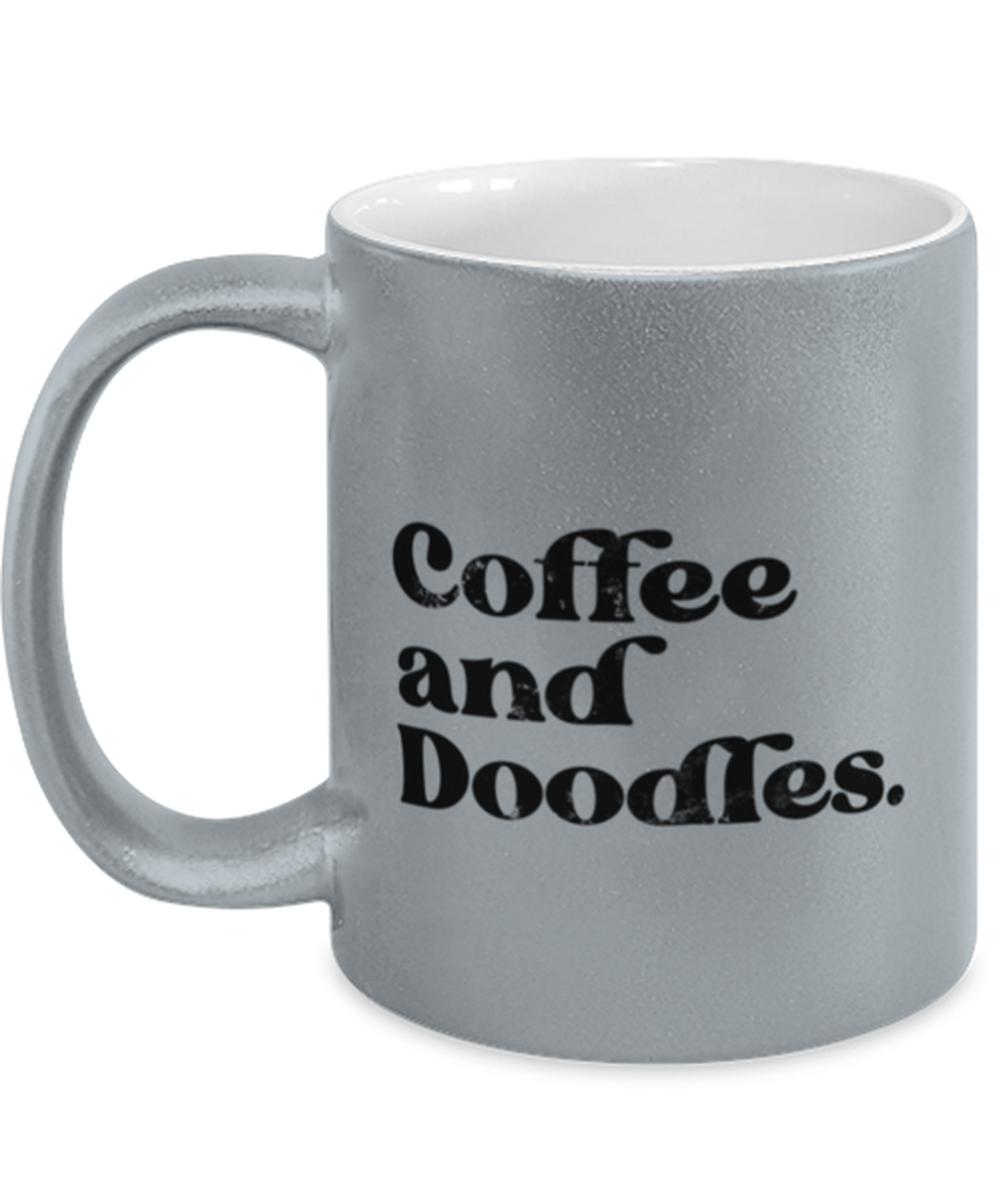 Doodle Lover Mom Dad Golden Doodle Retriever Coffee Mug Cute Unique Tea Cup