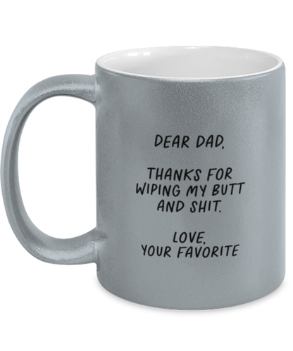 Fathers Day Dad From Daughter Son Gag From Wife Coffee Mug Cute Unique Tea Cup