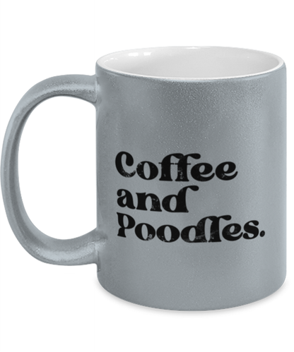 Poodle Lover Mom Dad Coffee Mug Cute Unique Tea Cup