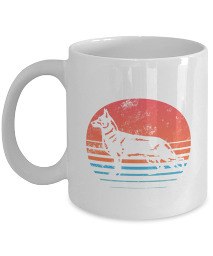 German Shepherd Funny Coffee Mug, Women Men Cup, Unique Idea