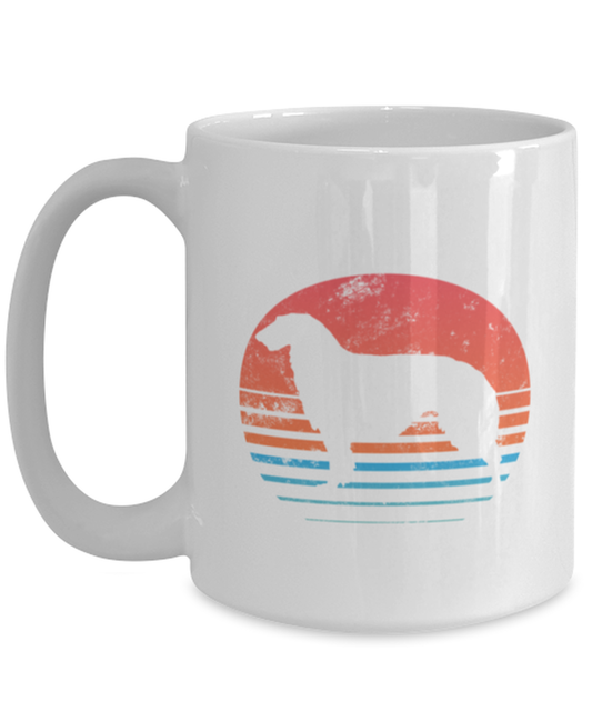 Borzoi Dog Funny Coffee Mug, Women Men Cup, Unique Idea