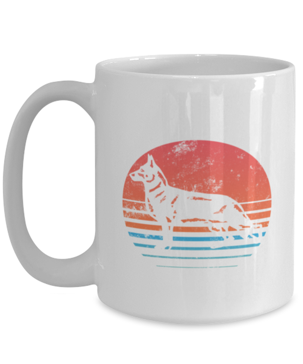 German Shepherd Funny Coffee Mug, Women Men Cup, Unique Idea