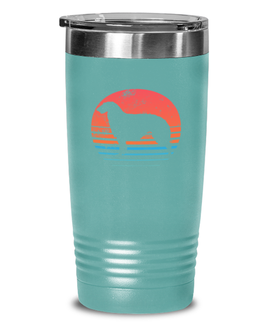 Borzoi Dog Funny Tumbler, Women Men Travel Coffee Mug, Water Bottle Cup, Unique Idea