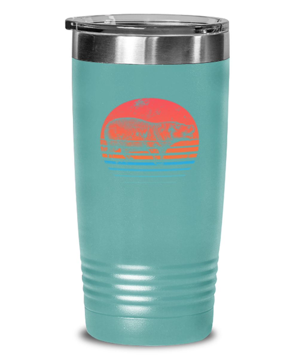 Hippopotamus River Hippo Lover Funny Tumbler, Women Men Travel Coffee Mug, Water Bottle Cup, Unique Idea