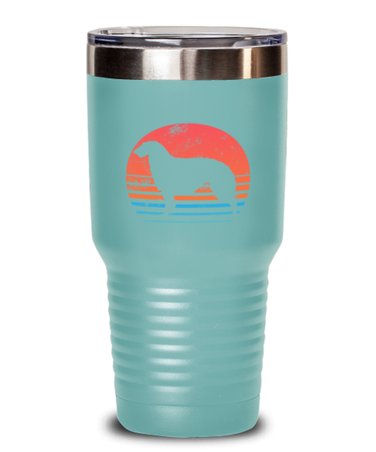 Borzoi Dog Funny Tumbler, Women Men Travel Coffee Mug, Water Bottle Cup, Unique Idea