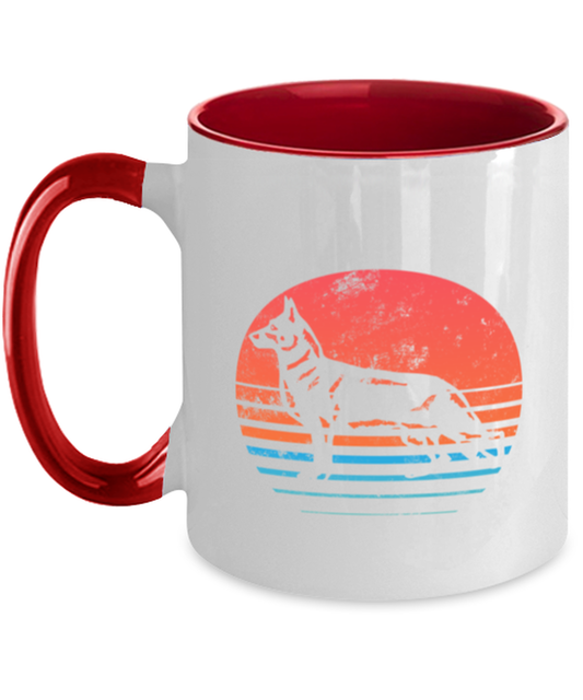 German Shepherd Funny Coffee Mug, Women Men Cup, Unique Idea