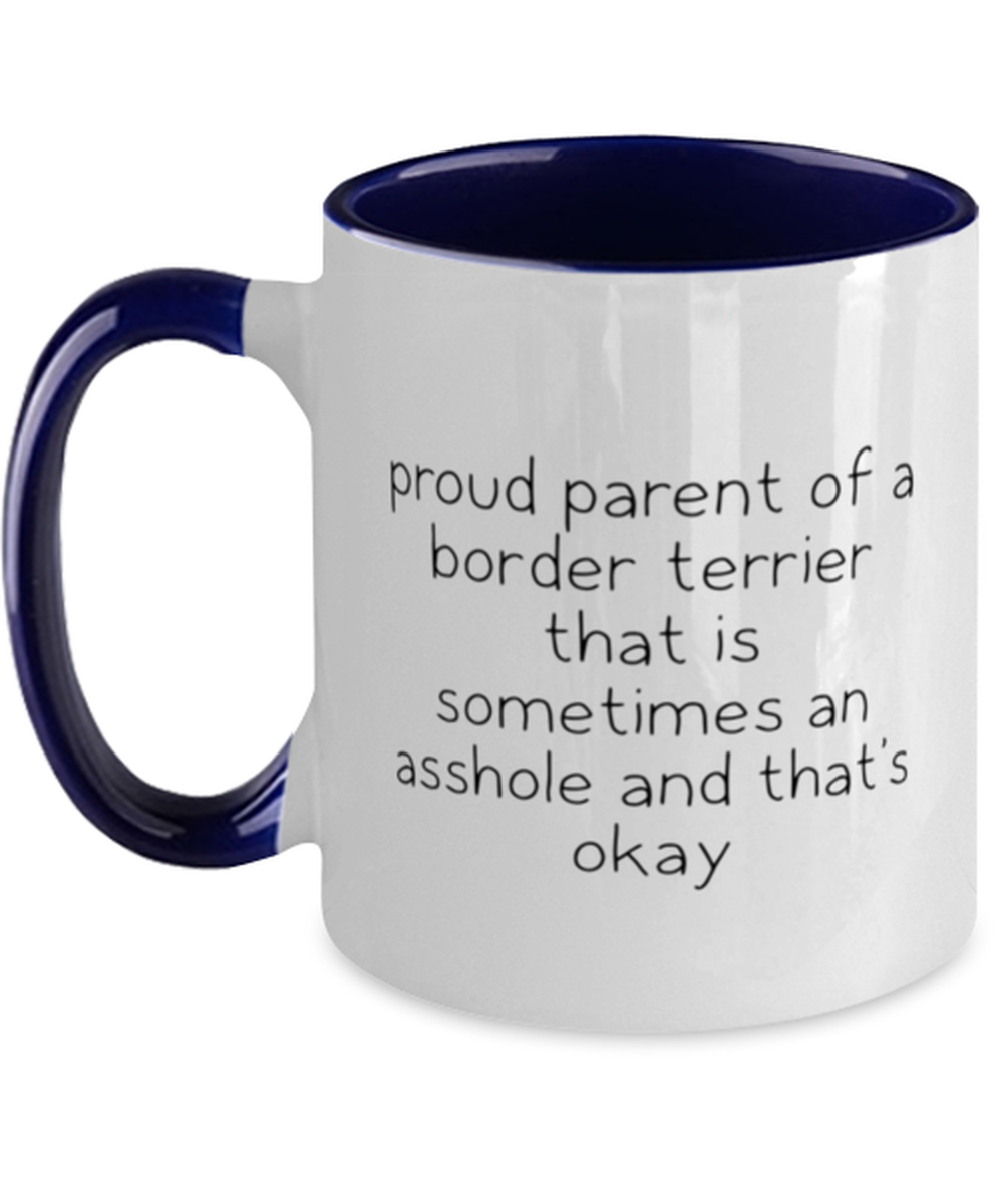 Border Terrier Funny Coffee Mug, Women Men Cup, Unique Idea