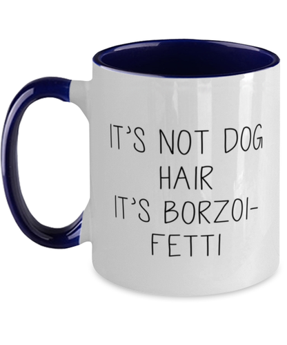 Borzoi Funny Coffee Mug, Women Men Cup, Unique Idea