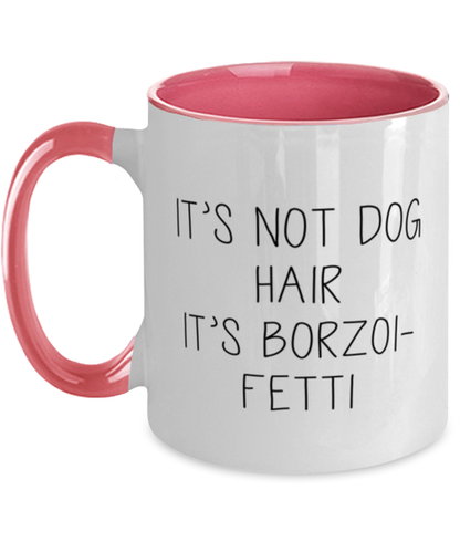 Borzoi Funny Coffee Mug, Women Men Cup, Unique Idea