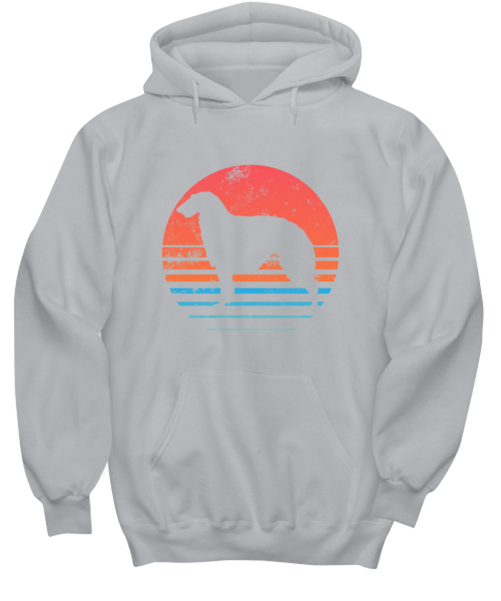 Borzoi Dog Funny Hoodie, Hooded Sweatshirt, Unique Idea, For Him Her