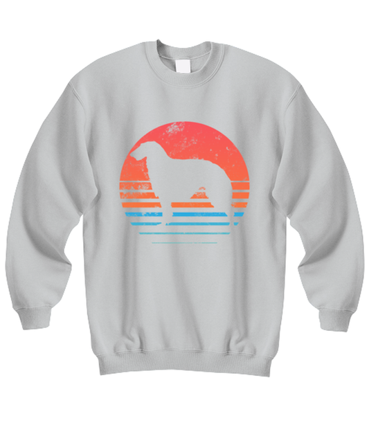 Borzoi Dog Funny Sweatshirt, Unisex Sweater Shirt, Unique Idea, For Him Her