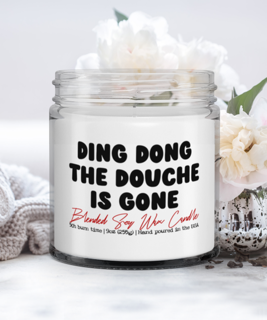 Divorcee Newly Divorced Papers Signed Funny Scented Candle, Vanilla Cozy Candle, Unique Gag Idea, Him Her