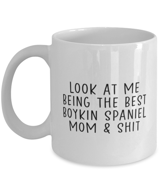 Boykin Spaniel Mom Funny Coffee Mug, Cup, Unique Gag Idea, Him Her