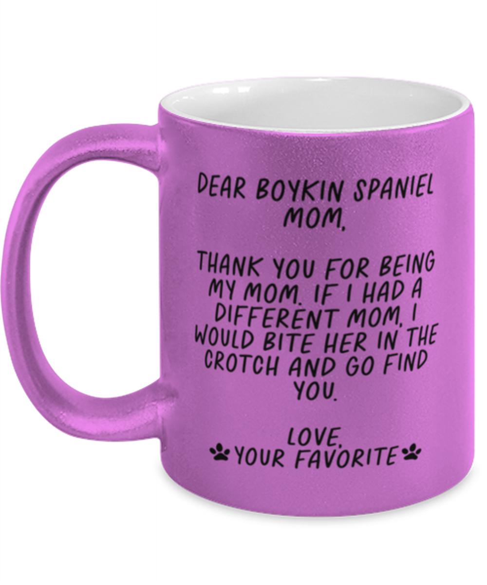 Boykin Spaniel Mom Funny Coffee Mug, Cup, Unique Gag Idea, Him Her