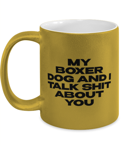 Boxer Dog Funny Coffee Mug, Cup, Unique Gag Idea, Him Her