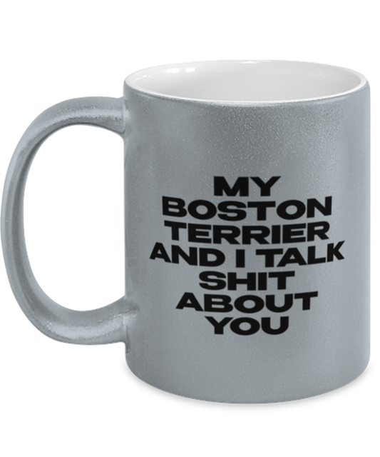 Boston Terrier Funny Coffee Mug, Cup, Unique Gag Idea, Him Her