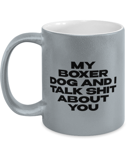 Boxer Dog Funny Coffee Mug, Cup, Unique Gag Idea, Him Her