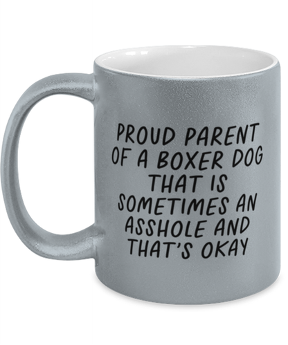 Boxer Dog Funny Coffee Mug, Cup, Unique Gag Idea, Him Her